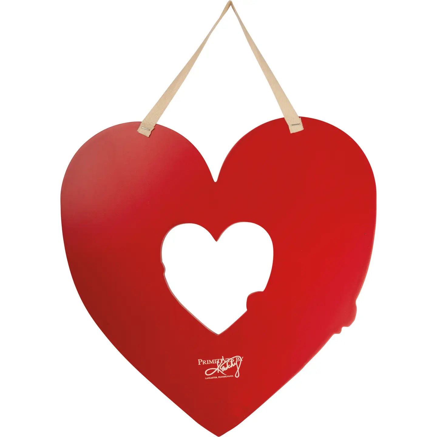 Vintage Valentine’s Day Heart Wreath