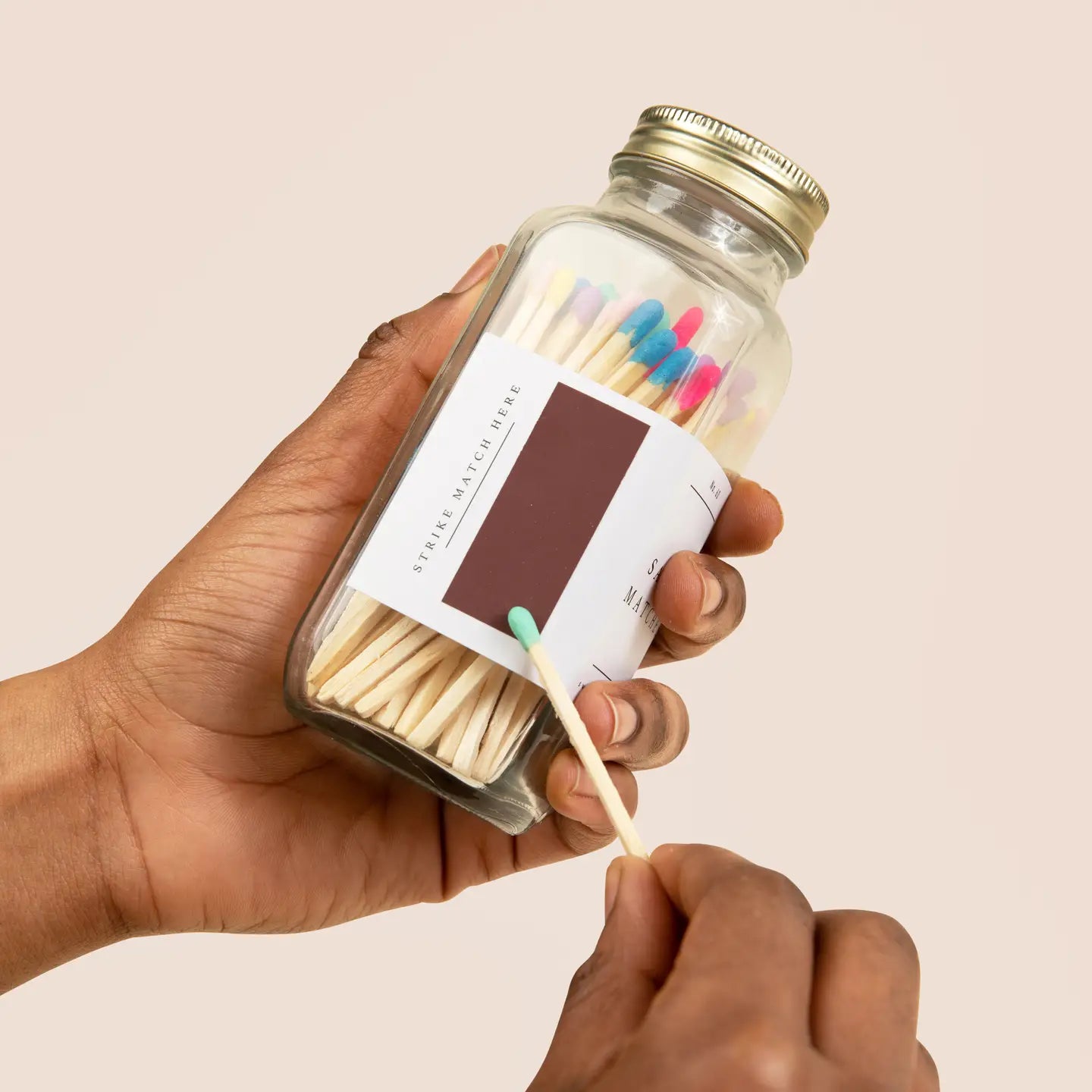 Safety Matches - Multicolor Rainbow Tip