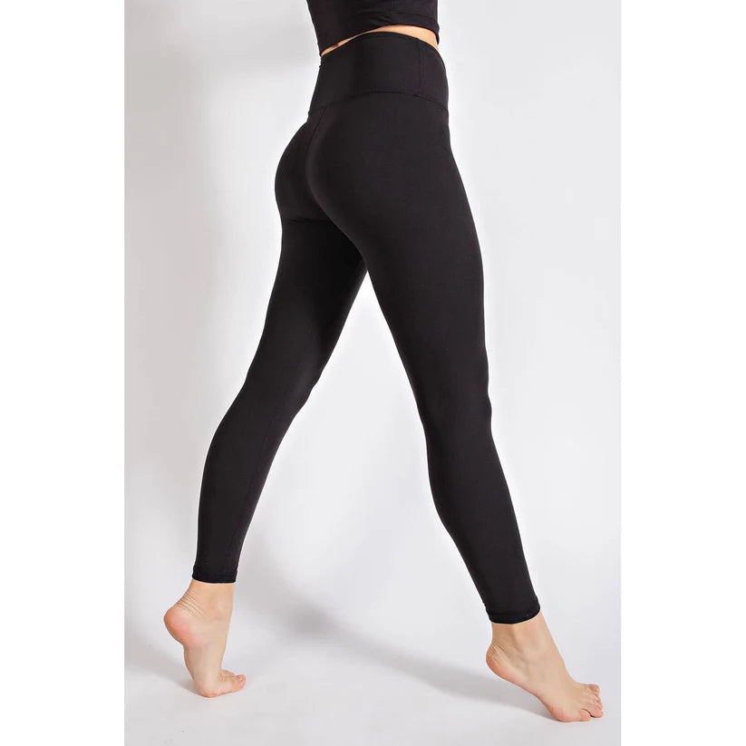 Rae Mode Butter Soft Basic Black Leggings