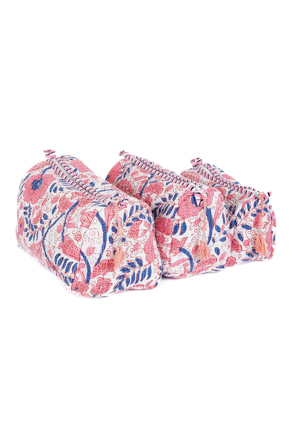 Quilted Makeup/Toiletry Bag