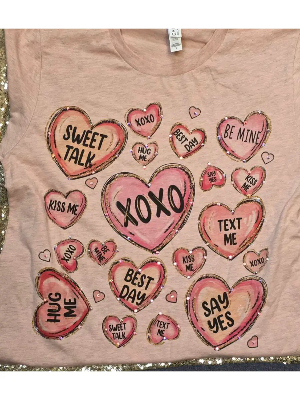 Valentine's Drawn Graphic Hearts