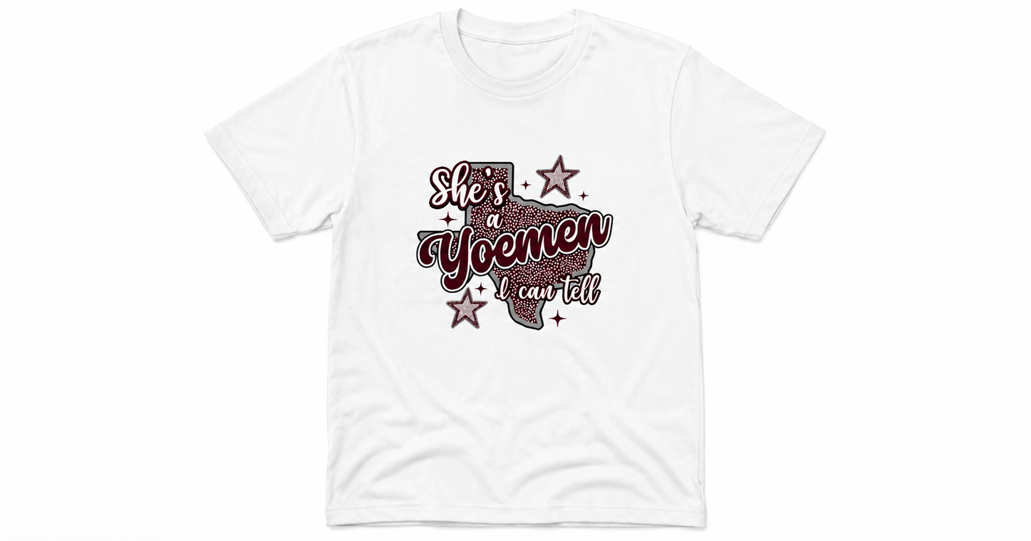 She's a Yoemen Tee 2T-4XL MADE TO ORDER