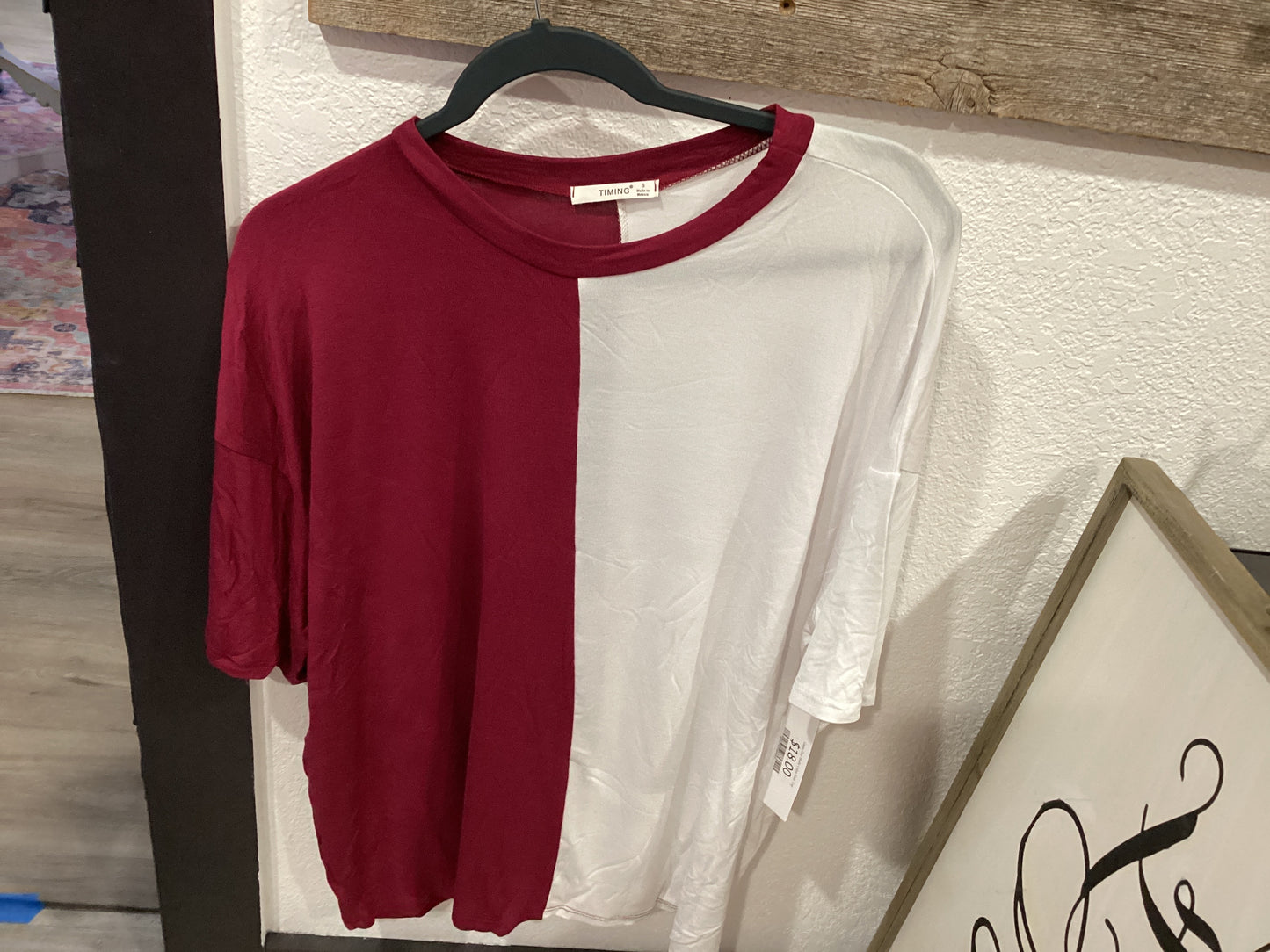 Game Day Multi Color Knit Top