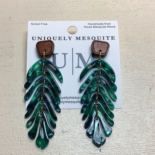 Mesquite Leaves Earrings