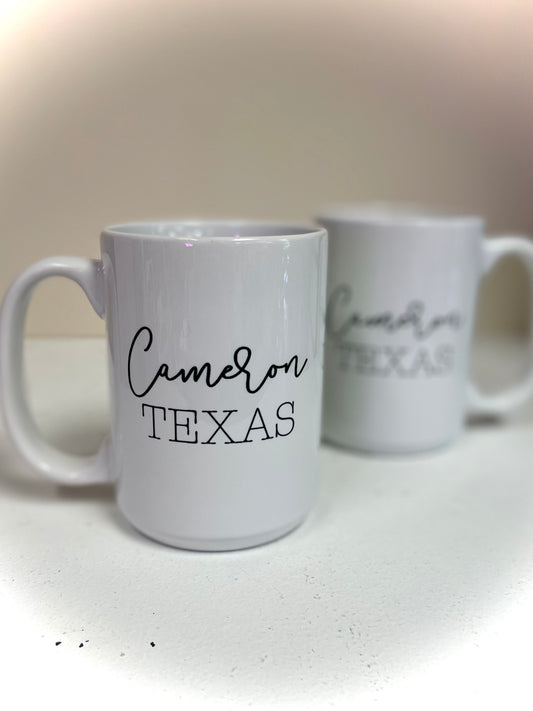 Cameron Texas Coffee Mug