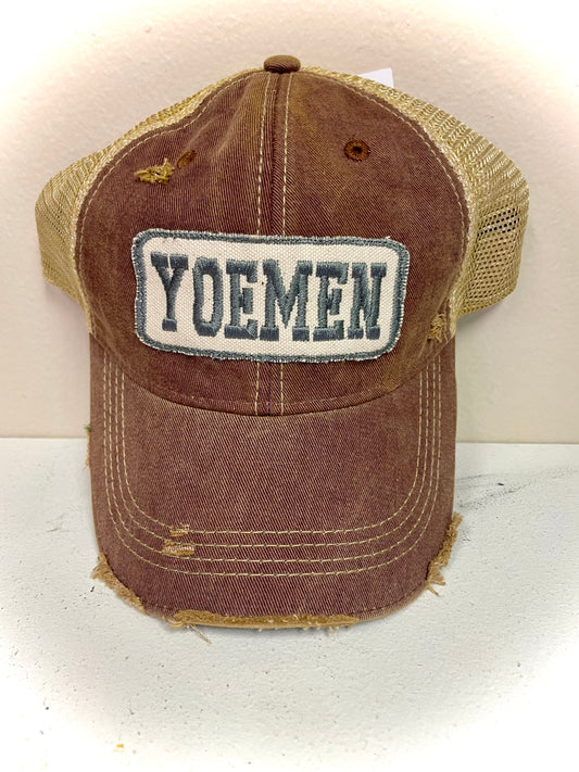 Distressed YOEMEN Hat