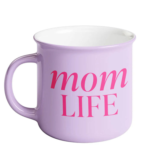 Mom Life Campfire Mug