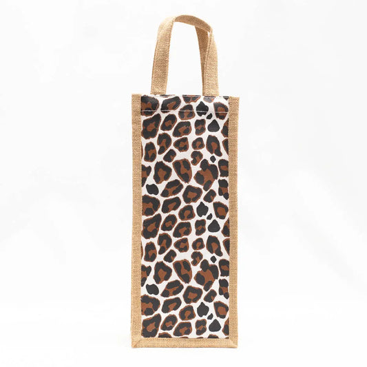 Leopard Wine Bag