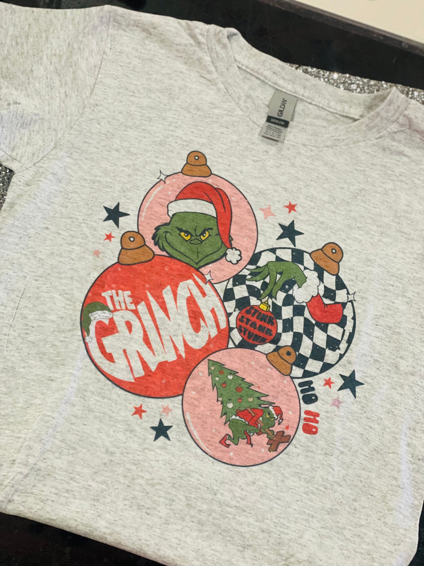 Grinch Ornament Tee