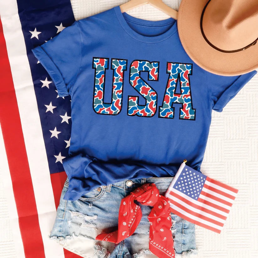 USA Camo Tee