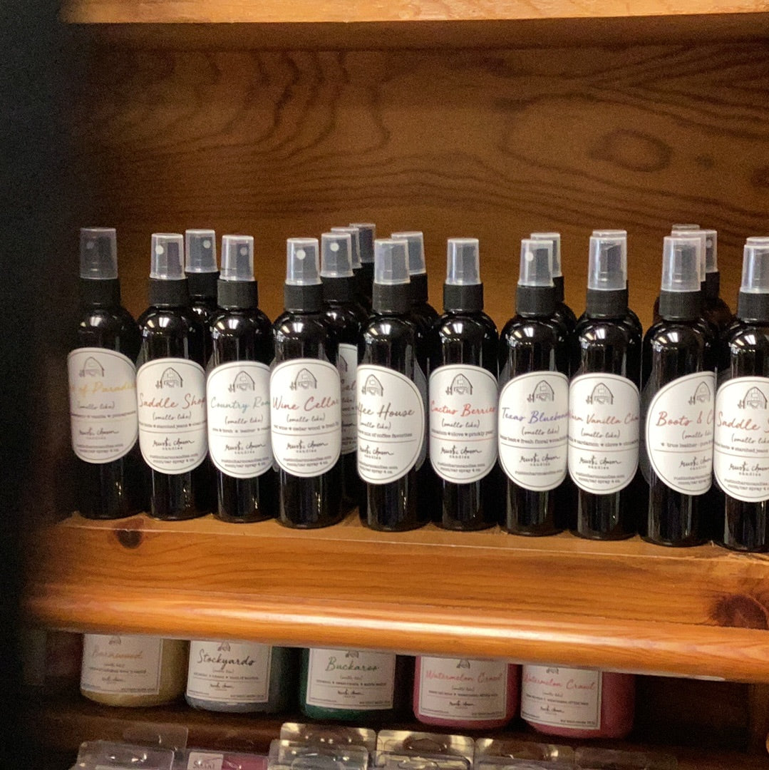 Rustic charm room spray