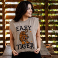 Easy Tiger Retro Graphic Tee Vintage Inspired Shirt, Retro