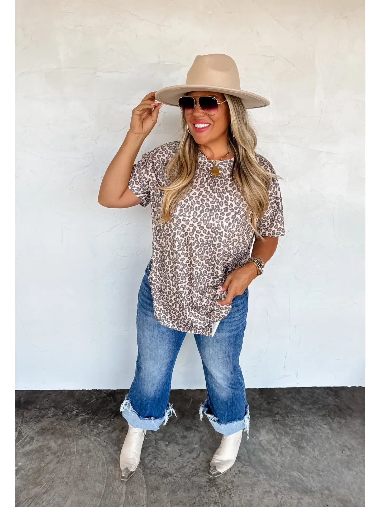 Joey Washed Cotton Boyfriend Tee