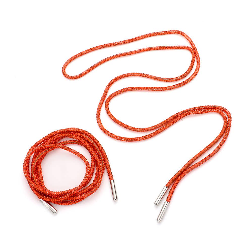 1 Pair - Bling Shoelaces Drawstring Ropes
