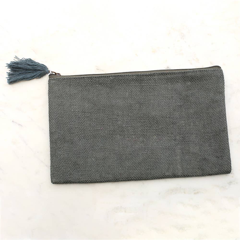 Jute Cosmetic Bag