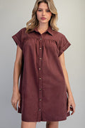 Button Down Shirt Dress