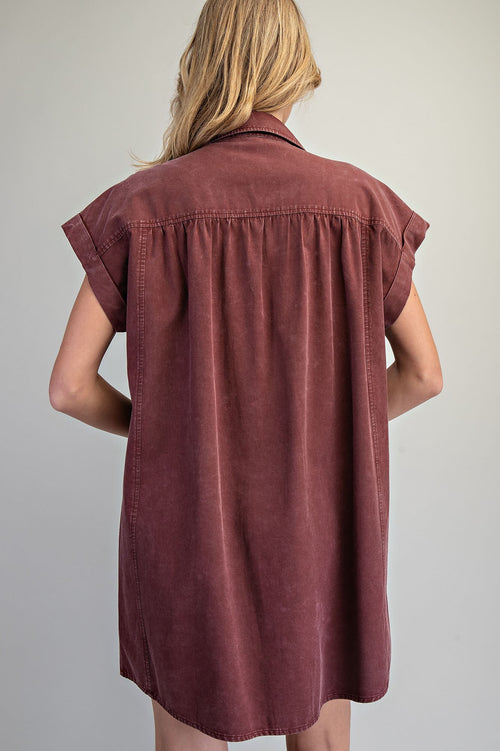 Button Down Shirt Dress