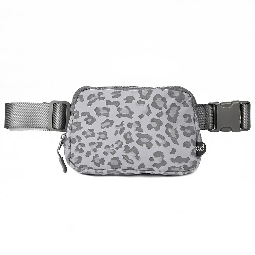 Leopard Pattern Fanny Pack Belt Bag