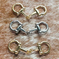Horse Snaffle Scarf Slide