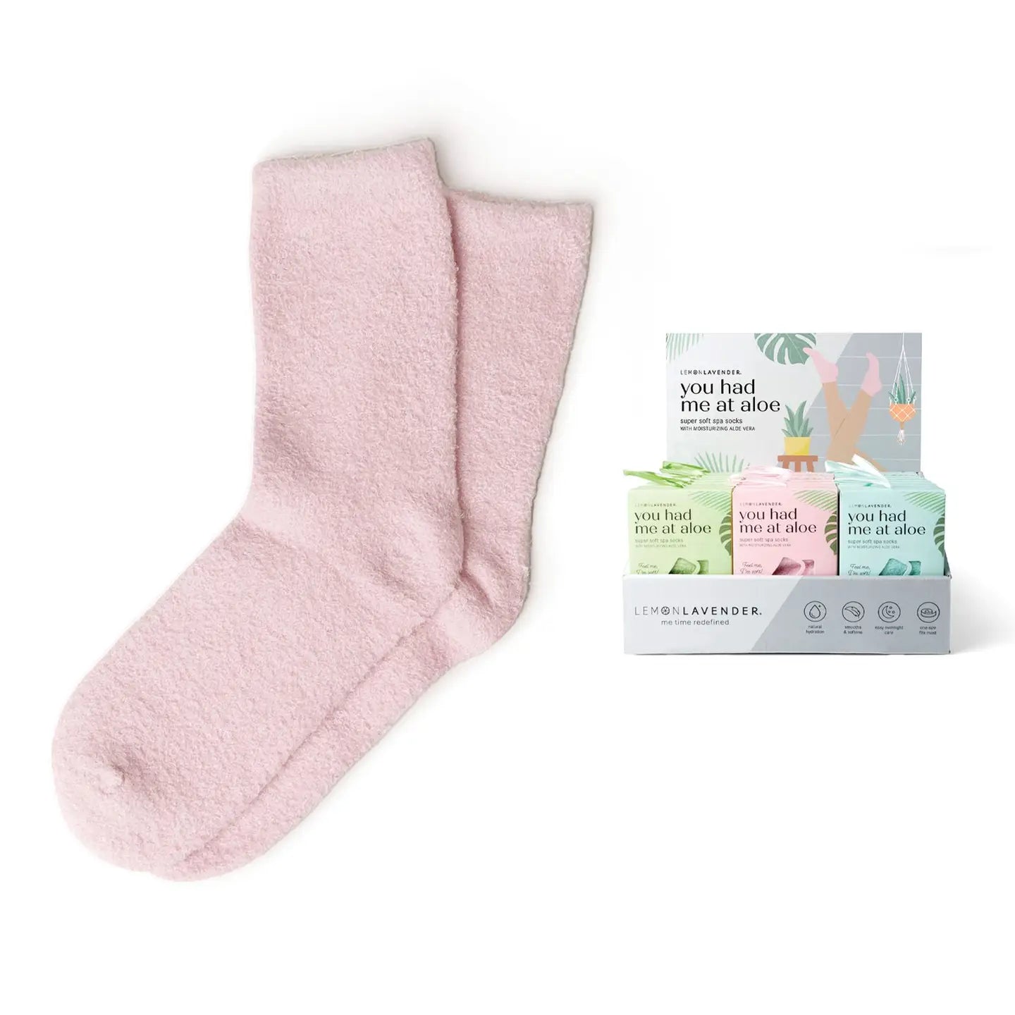 You Had Me At Aloe Socks