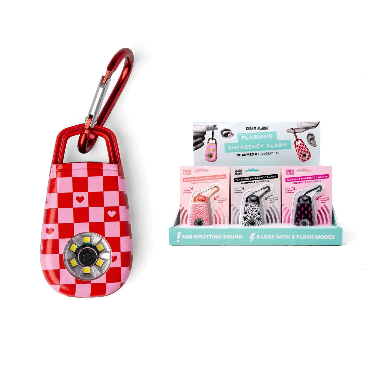 Charmed & Dangerous Flashing Emergency Alarm