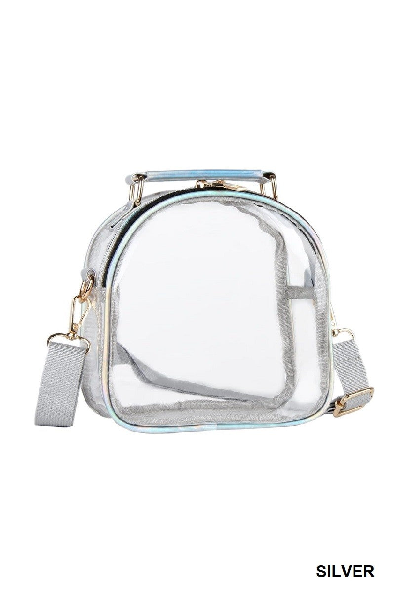 Stadium Approved Clear Crossbody Jelly Bag