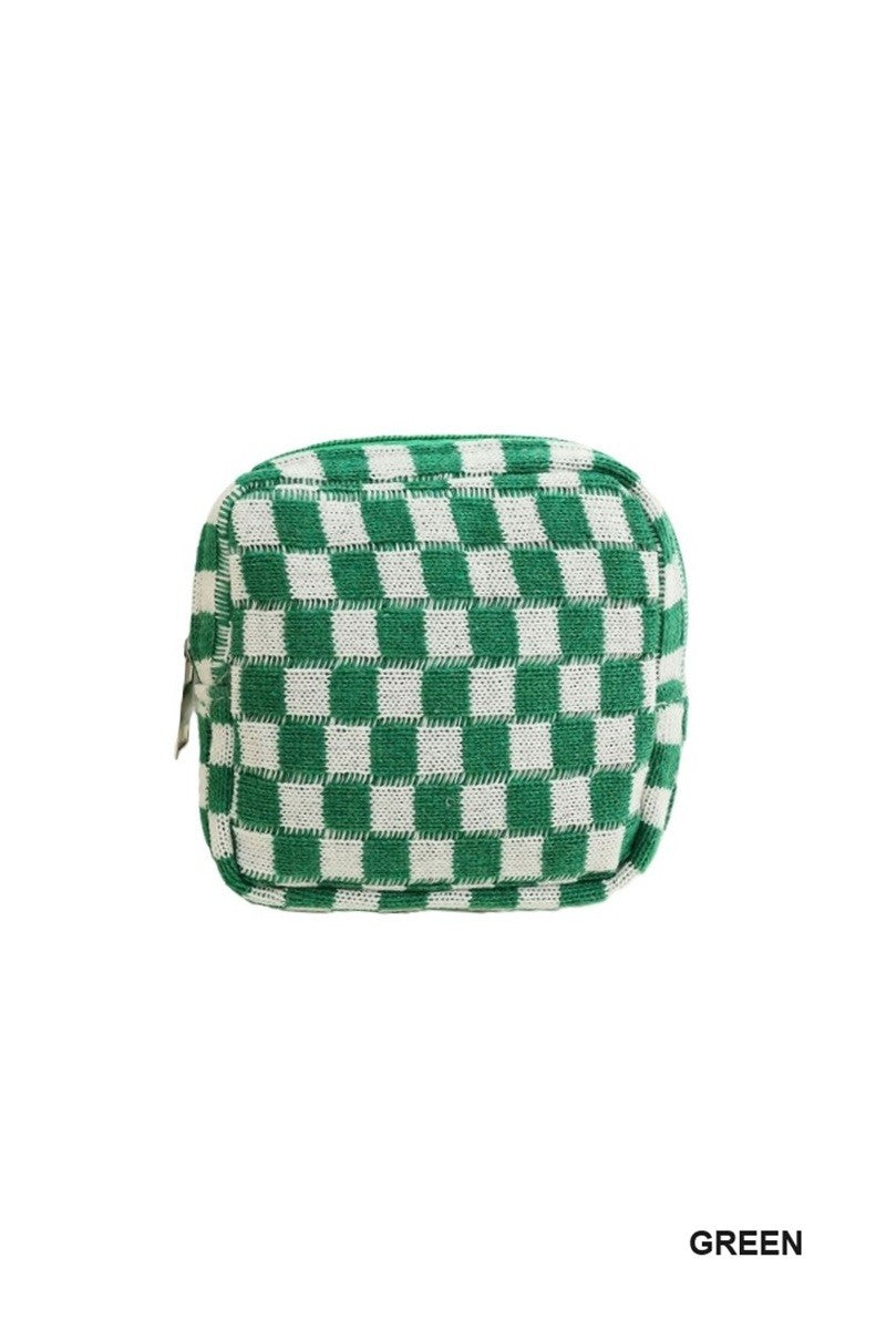 Checkered bag