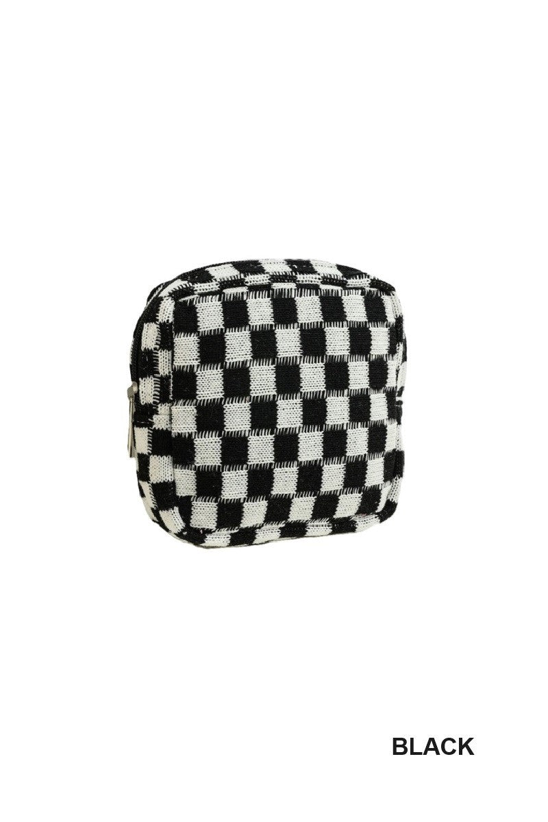 Checkered bag