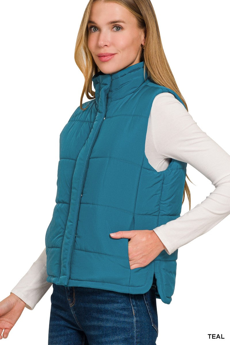 Sleeveless Quilted Vest