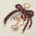 Football Themed Game Day Bag Charm