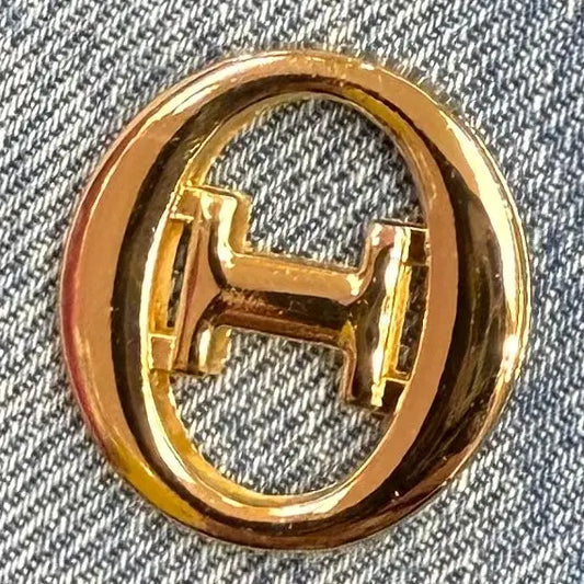 Gold Charm Letters For Stretchy Band Bracelets