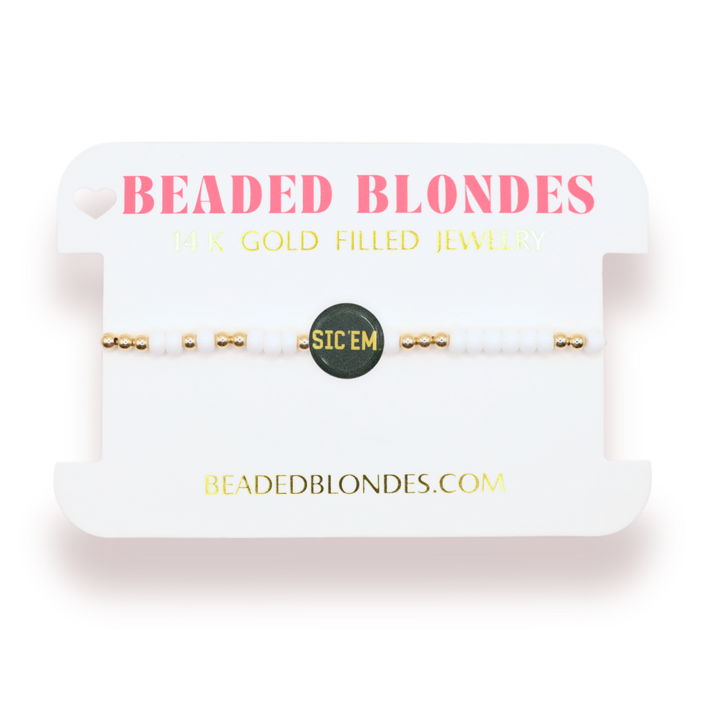 Baylor/ Sic Em Logo Bracelet