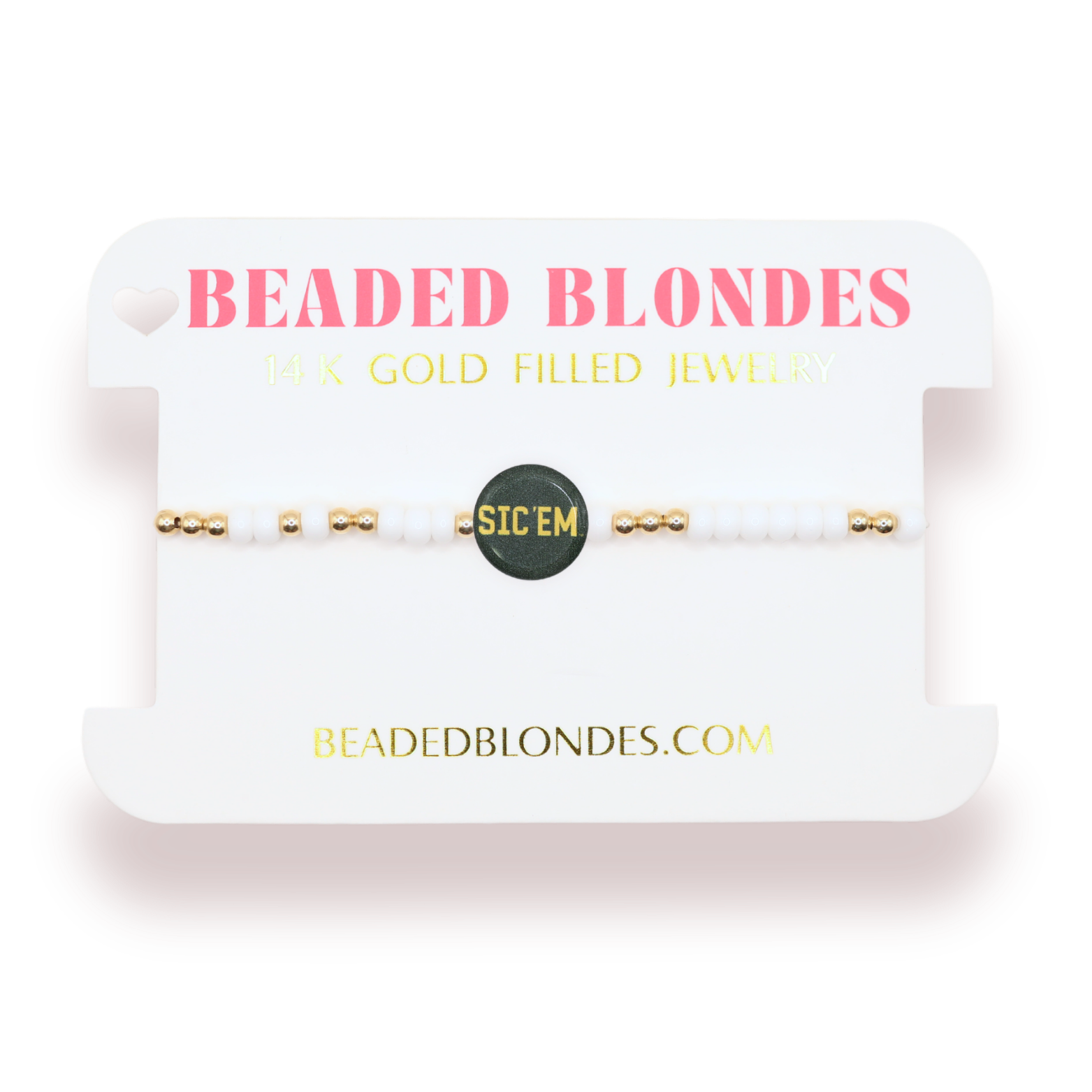 Baylor/ Sic Em Logo Bracelet