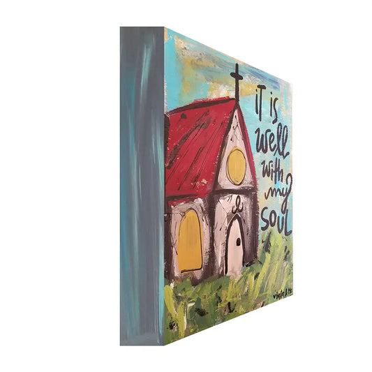 It Is Well Wrapped Canvas Painting