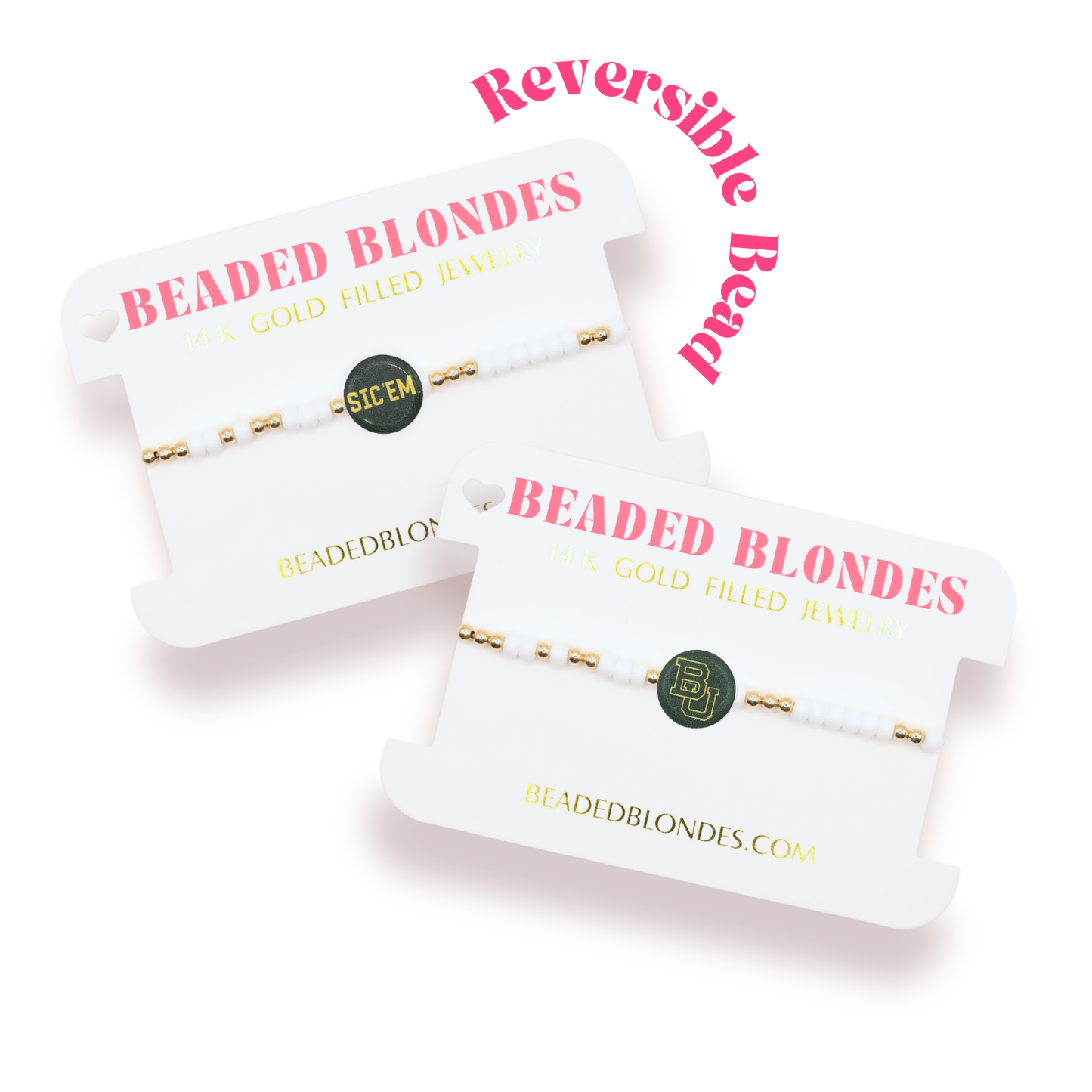 Baylor/ Sic Em Logo Bracelet