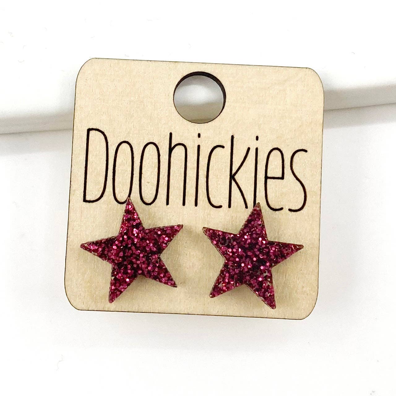 15mm School Spirit Star Studs - Spirit Earrings - 9 Color Options