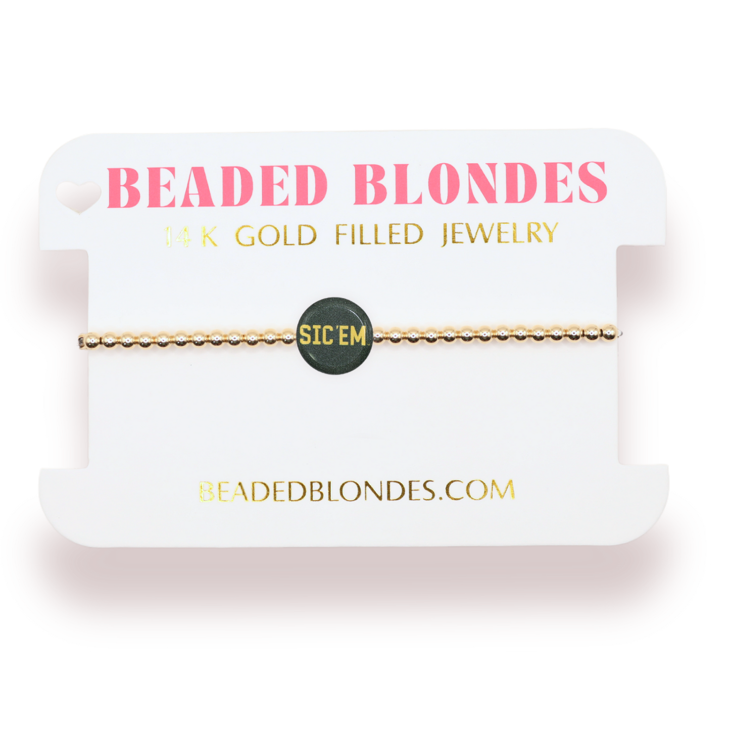 Baylor/ Sic Em Logo Bracelet