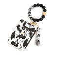 Silicone Wristlet Keychain Card Holder