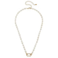 Piper Freshwater Pearl Charm Necklace Base