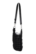 Black Quilted Tumbler Carrier Bag Gifts for Grads