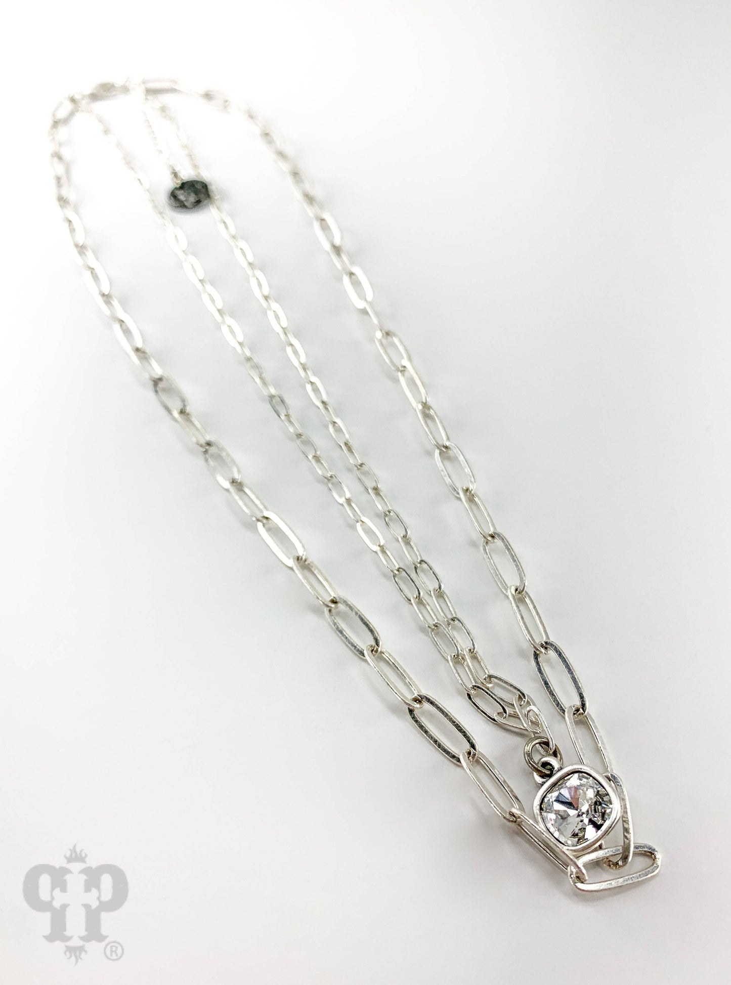 Double chain necklace 1N426