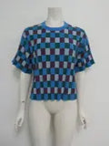Grid Pattern Sweater