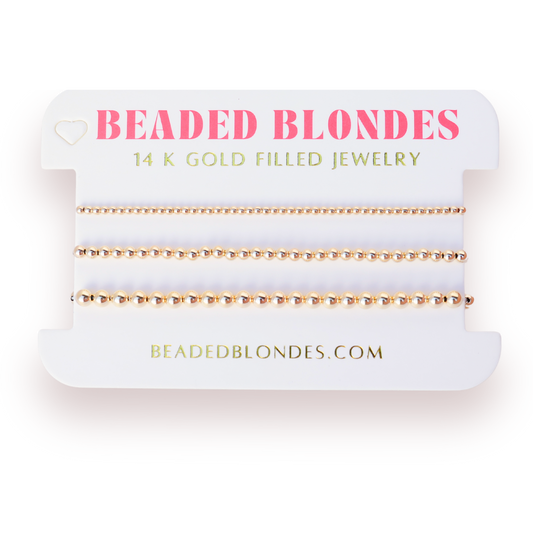 Dainty Not So Basic Set Gold