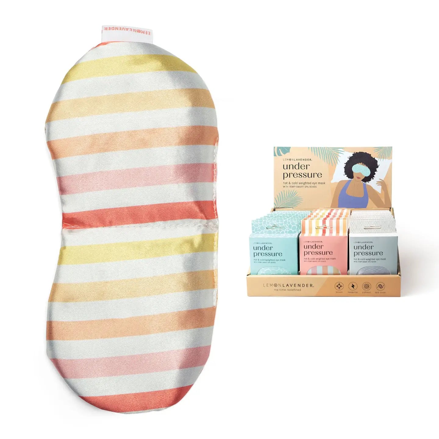 Lemon Lavender Under Pressure Weighted Eye Mask