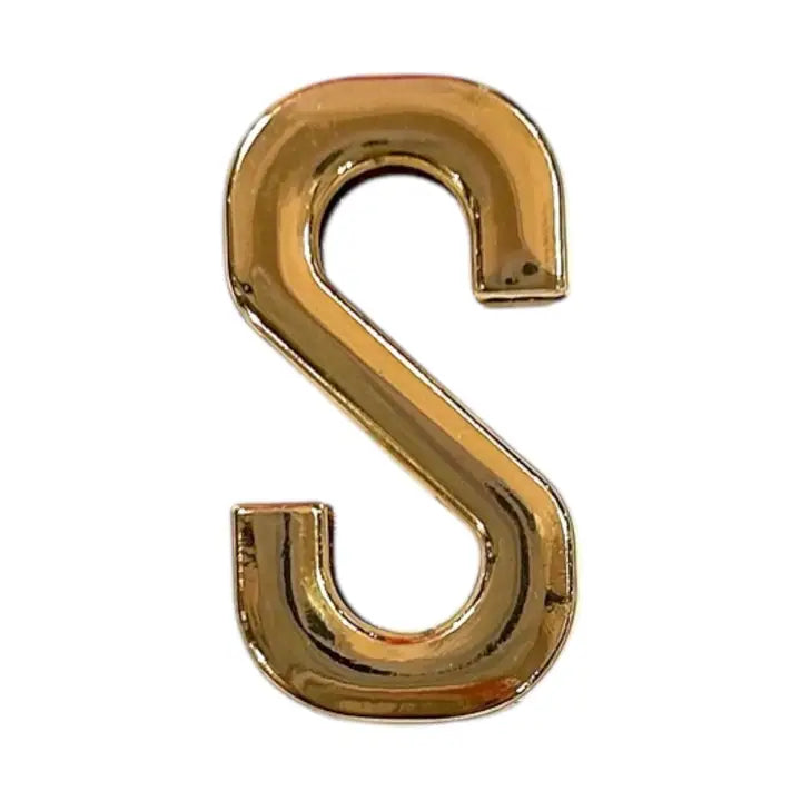 Gold Charm Letters For Stretchy Band Bracelets