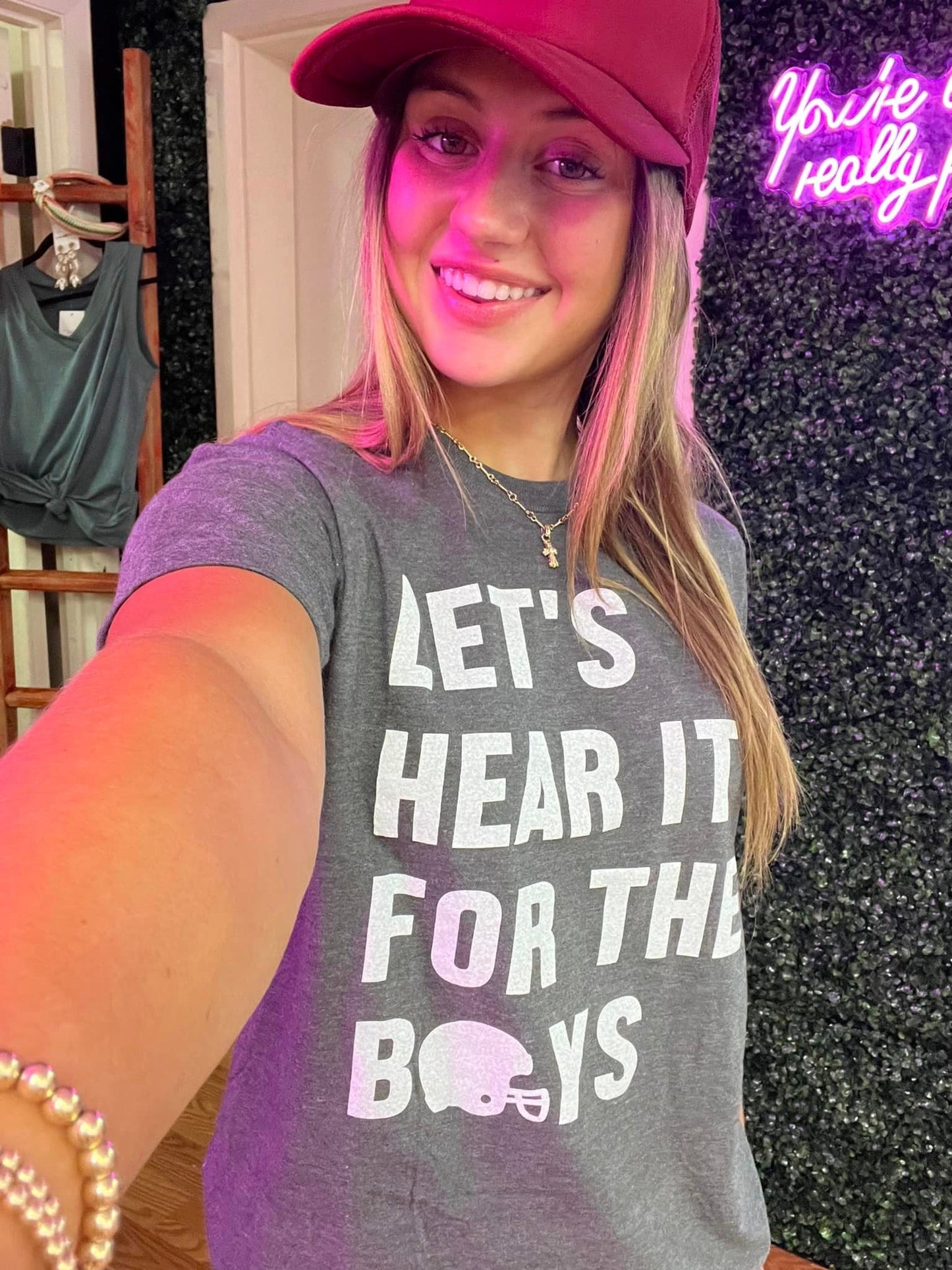 Let's Hear it for the Boys Tee