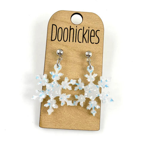 Doohickies Snowflake Dangle Earrings
