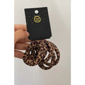 Leopard Elastic Hair Tie Set