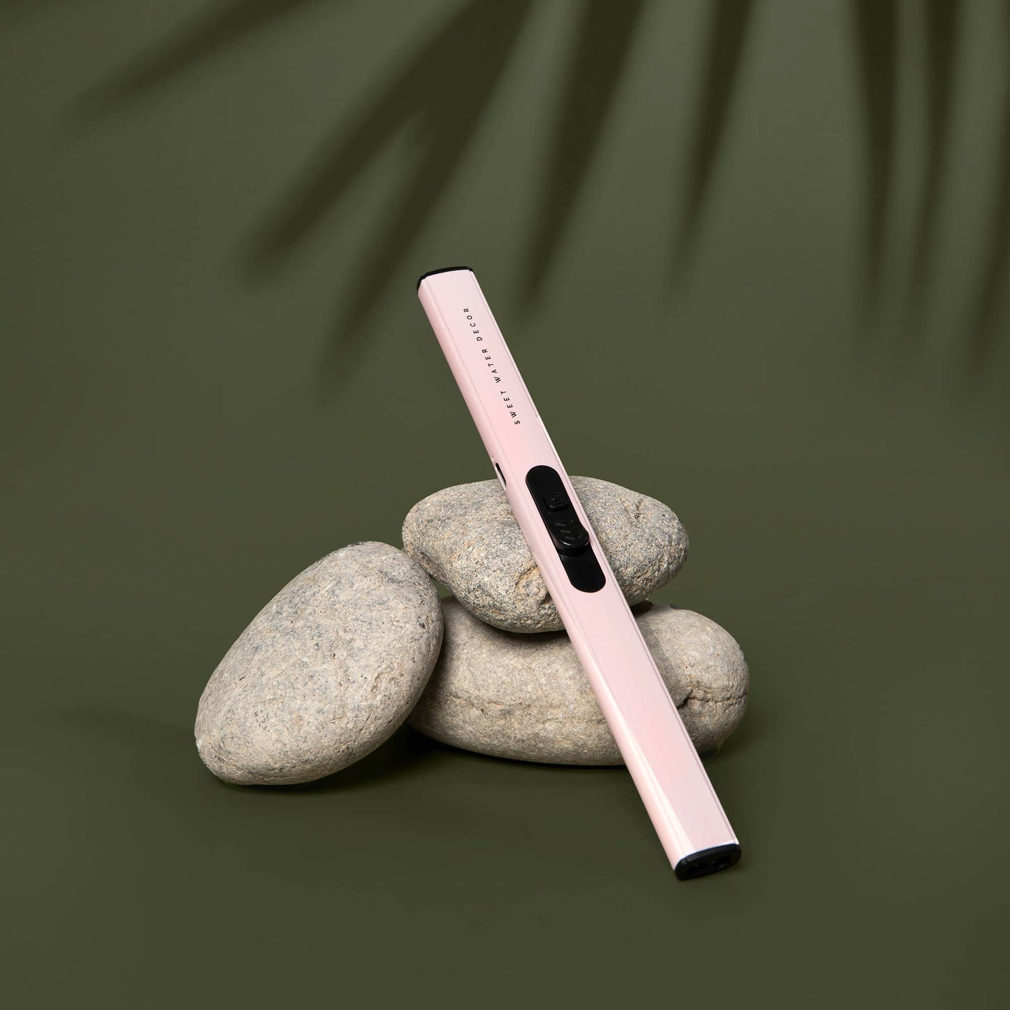 Blush Pink Rechargeable Electric Lighter - Home Decor & Gift