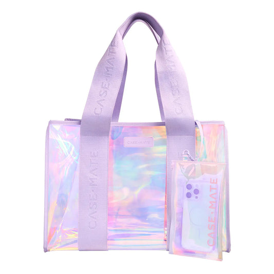 Case-Mate Purple Soap Bubble Jelly Tote Bag
